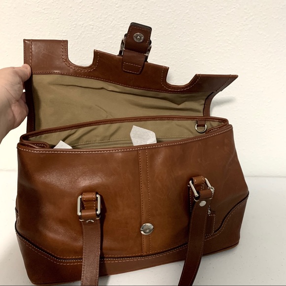 Coach Large Hamilton Brown Leather Purse F12604 - Picture 6 of 8